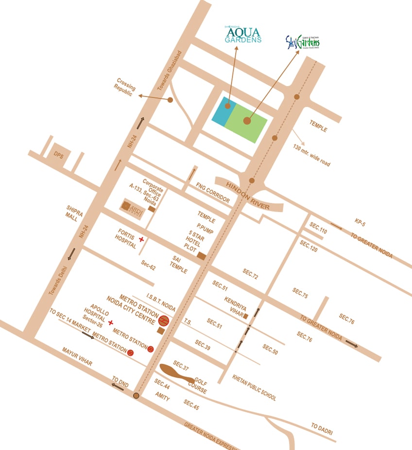 location map